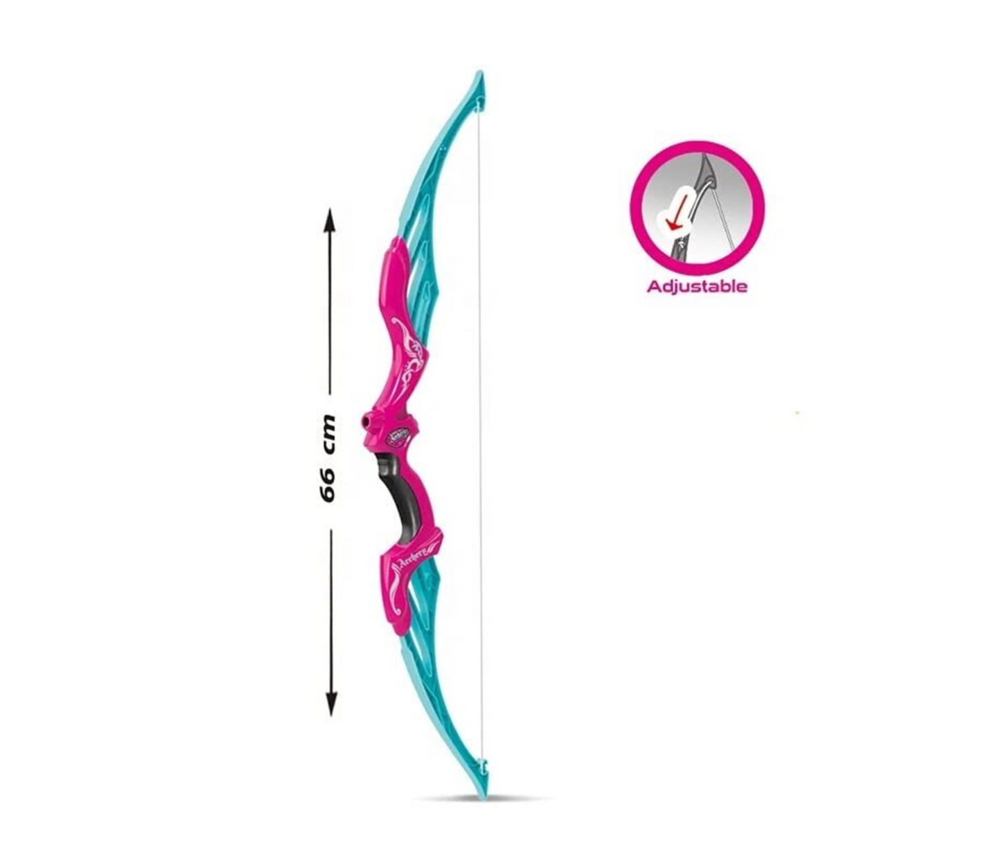 ARCHERY SET PINK Bows & Arrows (Pink, Blue)
