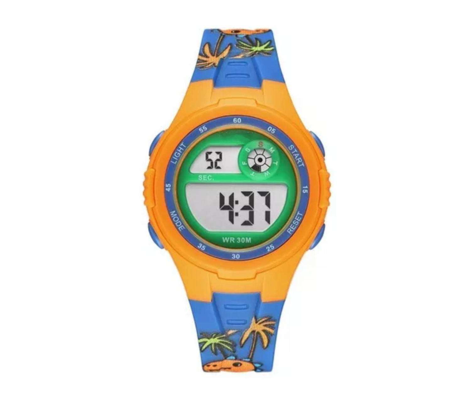 Stylish LED Back Light Kids Watch Above 5 Years Digital Watch - For Boys